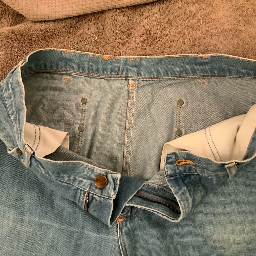 VINTAGE & GROOVY looking jeans. Wrapid Transit by Wrangler. - Picture 5 of 11
